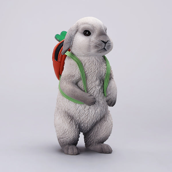 JXK 1/4垂耳兔 1/4 Scale American Lop Rabbit Figurine