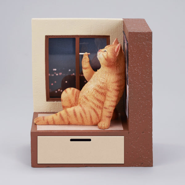 JXK 窗邊的哲學貓 Philosopher Cat at the Windowsill (預購商品)